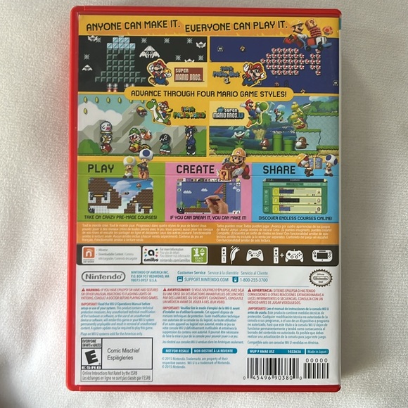 Wii U - SUPER MARIO MAKER - Nintendo - Rated E - Picture 3 of 5